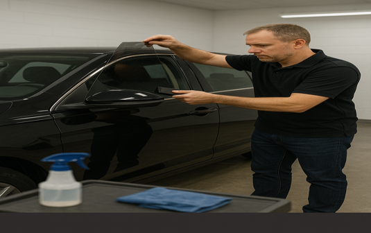 Precision Auto Tint Installation by Experienced Technician